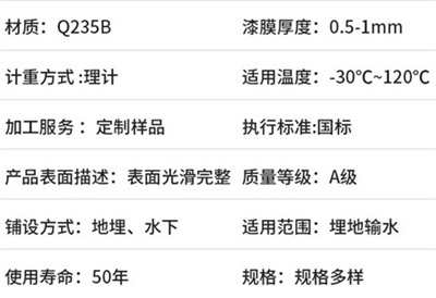 佳木斯热浸涂塑钢管产品性能特点